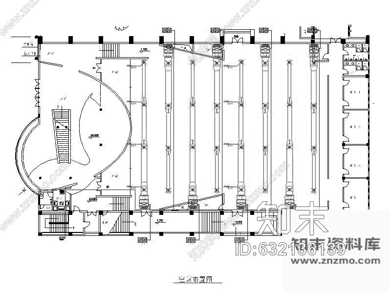 施工图江苏某高校音乐厅室内装饰施工图cad施工图下载【ID:632136139】