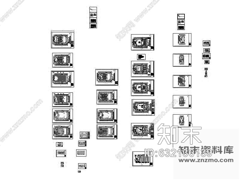 施工图江苏某高校音乐厅室内装饰施工图cad施工图下载【ID:632136139】