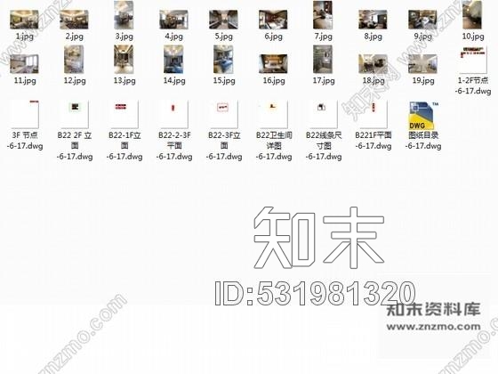 施工图福州新古典三层别墅样板间室内装修图含实景cad施工图下载【ID:531981320】