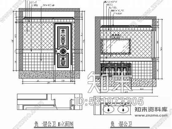 施工图深圳奢华英伦风格别墅室内设计施工图含高清效果图cad施工图下载【ID:531973305】