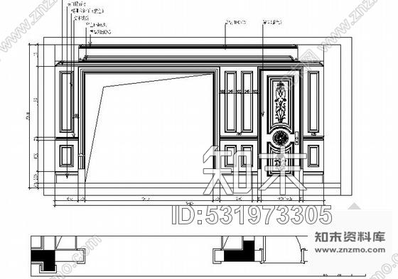 施工图深圳奢华英伦风格别墅室内设计施工图含高清效果图cad施工图下载【ID:531973305】