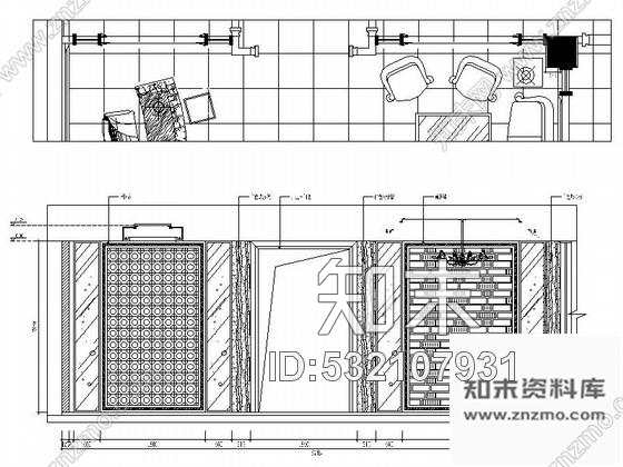 施工图时尚高端建材混搭风格皮居展厅设计装修图含实景cad施工图下载【ID:532107931】