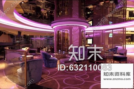施工图澳门现代粉红色私人会所室内设计CAD施工图含高清实景图cad施工图下载【ID:632110083】