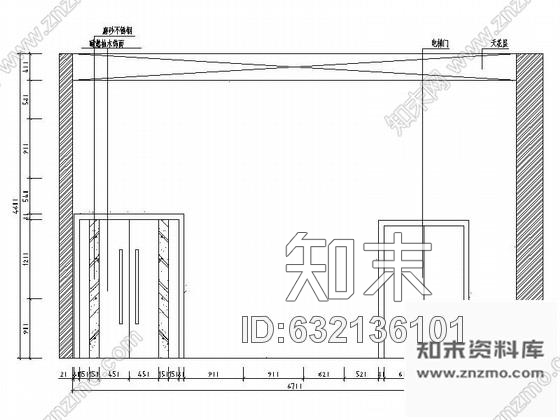 施工图广州绿色初级学校现代体育馆CAD装修施工图施工图下载【ID:632136101】