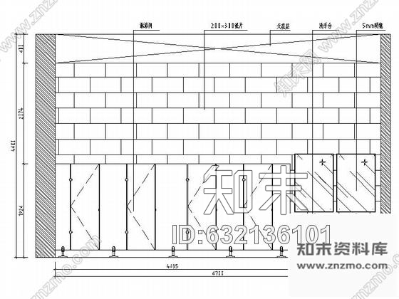 施工图广州绿色初级学校现代体育馆CAD装修施工图施工图下载【ID:632136101】