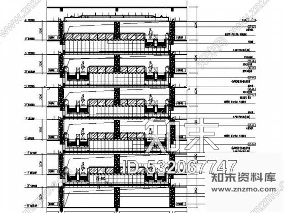 施工图湖南中外合资连锁百货企业现代时尚商场装修施工图cad施工图下载【ID:532067747】