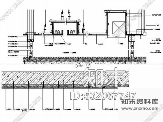 施工图湖南中外合资连锁百货企业现代时尚商场装修施工图cad施工图下载【ID:532067747】