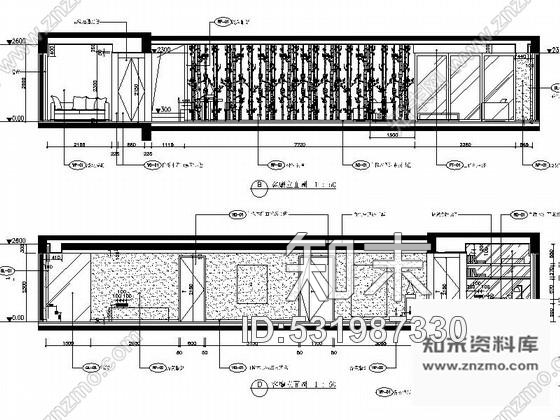 施工图某高级私人单层别墅室内装修图含实景施工图下载【ID:531987330】