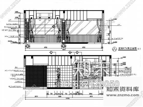 施工图游乐园内度假KTV室内装修图cad施工图下载【ID:632128050】