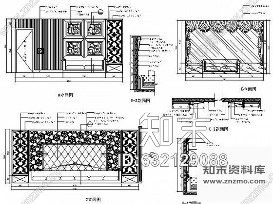 施工图山东某豪华夜总会包间施工图cad施工图下载【ID:632129088】