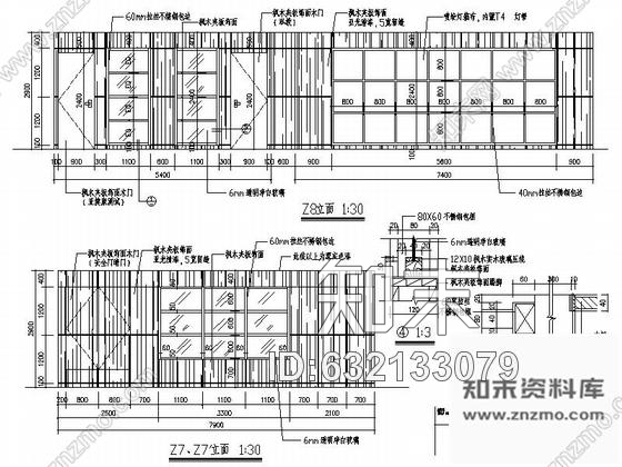 施工图1000平米健身房会所设计施工图cad施工图下载【ID:632133079】