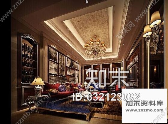 施工图汕头原创典雅欧式风情KTV夜总会装修施工图含效果cad施工图下载【ID:632123092】