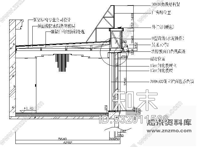 施工图烟台美食会所首层装修图cad施工图下载【ID:532011568】