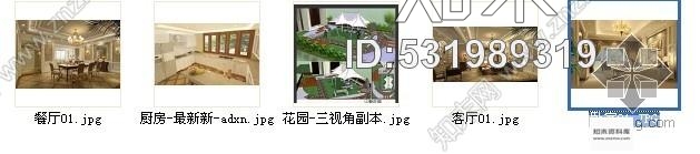 施工图欧式风格二层别墅施工图(含效果施工图下载【ID:531989319】