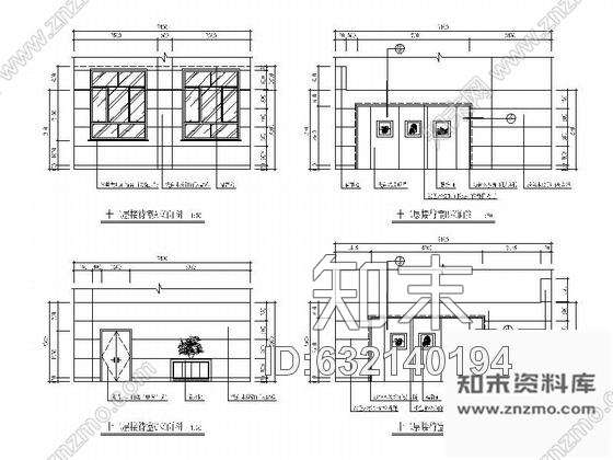 施工图新疆三级乙等中医医院室内装修施工图cad施工图下载【ID:632140194】