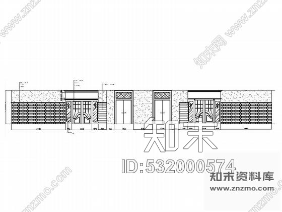 施工图陕西精致英式风格咖啡厅室内设计施工图含效果施工图下载【ID:532000574】