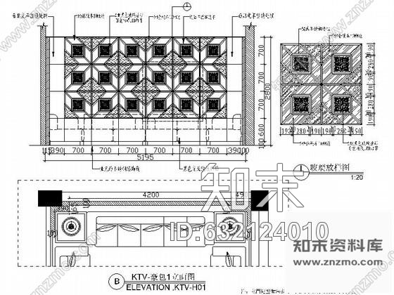 施工图江西某豪华KTV全套施工图含效果cad施工图下载【ID:632124010】