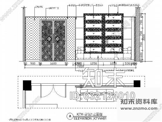 施工图江西某豪华KTV全套施工图含效果cad施工图下载【ID:632124010】