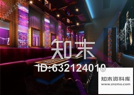 施工图江西某豪华KTV全套施工图含效果cad施工图下载【ID:632124010】