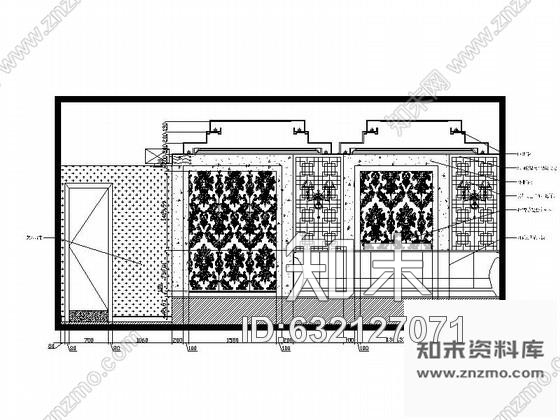 施工图重庆某商务KTV包房F施工图cad施工图下载【ID:632127071】
