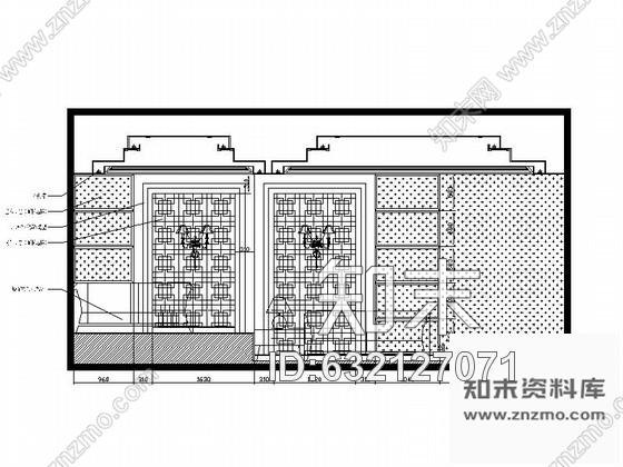 施工图重庆某商务KTV包房F施工图cad施工图下载【ID:632127071】