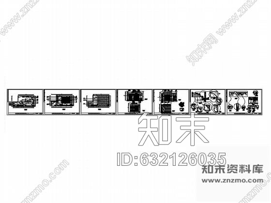 施工图北京国际量贩式KTV包厢室内设计施工图cad施工图下载【ID:632126035】