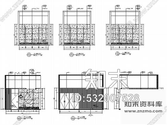 施工图深圳某名族风餐厅室内装修施工图(含效果)cad施工图下载【ID:532007528】