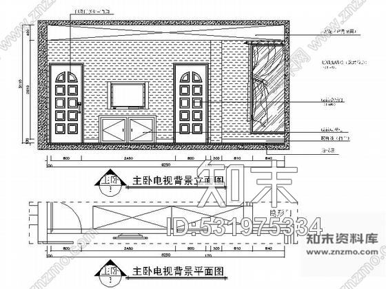 施工图宜兴欧式风格五层别墅住宅CAD施工图cad施工图下载【ID:531975334】