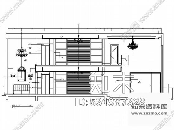 施工图深圳某独立别墅简欧风格样板房施工图施工图下载【ID:531987328】