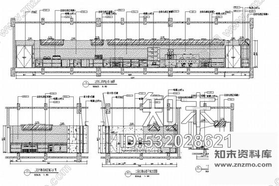 施工图深圳市中心繁华地带五星级商务酒店自助餐厅施工图含效果图施工图下载【ID:532028621】