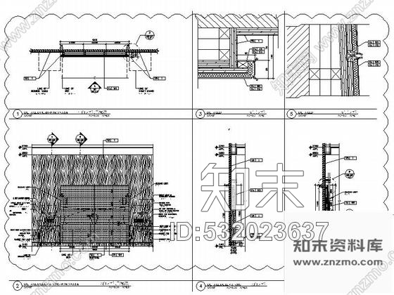 施工图北京实力雄厚酒店高档现代风格标准客房室内装修施工图cad施工图下载【ID:532023637】