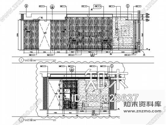 施工图北京实力雄厚酒店高档现代风格标准客房室内装修施工图cad施工图下载【ID:532023637】