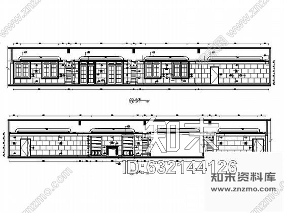 施工图北京望京某高档公寓大楼成套装修图cad施工图下载【ID:632144126】