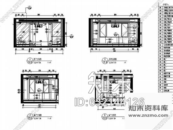 施工图北京望京某高档公寓大楼成套装修图cad施工图下载【ID:632144126】