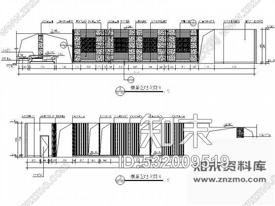 施工图休闲茶艺馆室内装修图cad施工图下载【ID:532009519】