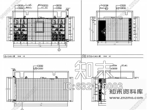 施工图合肥生物科技养生会所设计装修图cad施工图下载【ID:632116003】