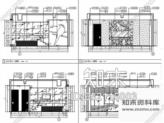 施工图合肥生物科技养生会所设计装修图cad施工图下载【ID:632116003】