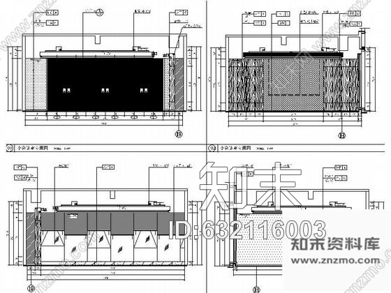 施工图合肥生物科技养生会所设计装修图cad施工图下载【ID:632116003】