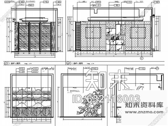 施工图合肥生物科技养生会所设计装修图cad施工图下载【ID:632116003】
