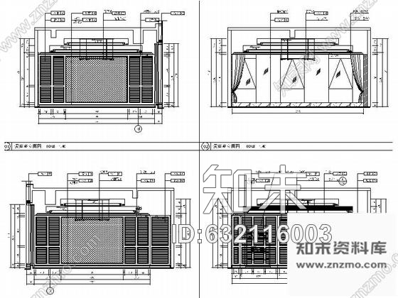 施工图合肥生物科技养生会所设计装修图cad施工图下载【ID:632116003】