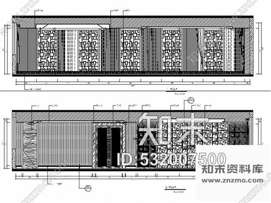 施工图福建检察院招待楼餐厅及包厢室内设计施工图含效果cad施工图下载【ID:532007500】