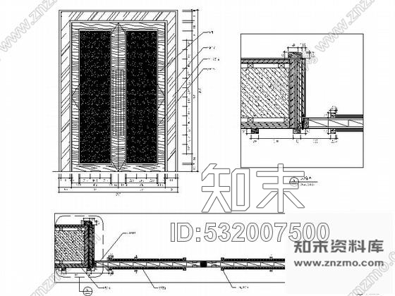 施工图福建检察院招待楼餐厅及包厢室内设计施工图含效果cad施工图下载【ID:532007500】