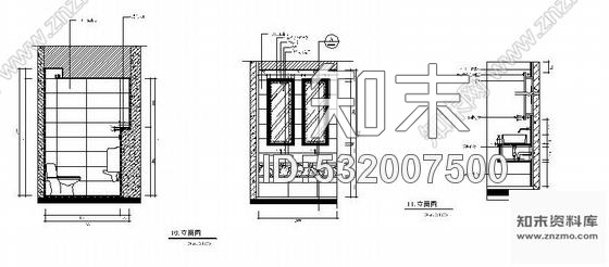 施工图福建检察院招待楼餐厅及包厢室内设计施工图含效果cad施工图下载【ID:532007500】