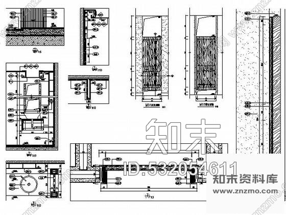 施工图酒店地下夹层男女卫生间施工图cad施工图下载【ID:532054611】