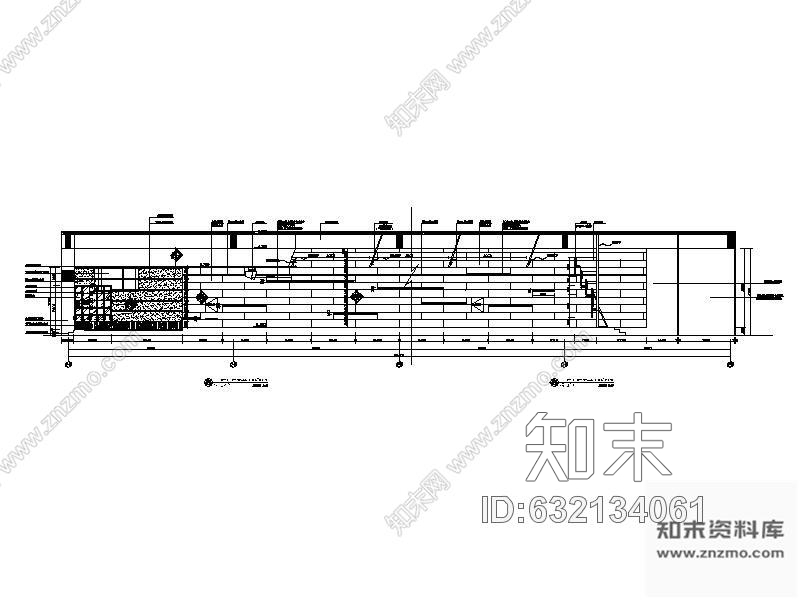 施工图某保龄球馆装修图cad施工图下载【ID:632134061】