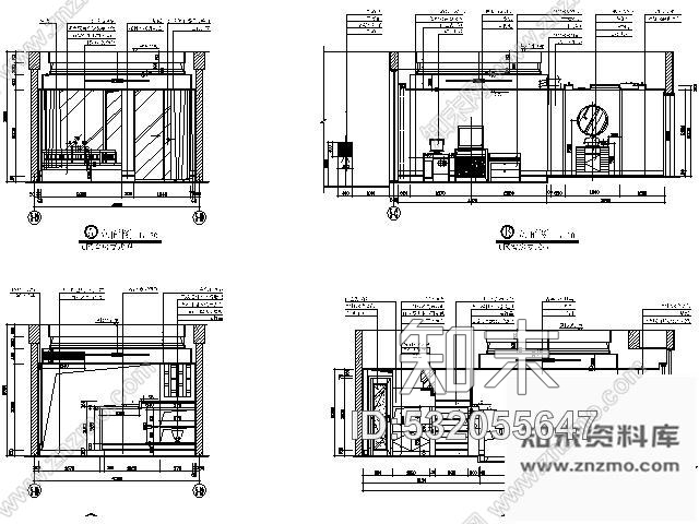 施工图酒店复式客房设计装修图cad施工图下载【ID:532055647】