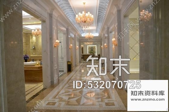 施工图哈尔滨特色欧式风格陶瓷专卖店装修图含实景cad施工图下载【ID:532070725】