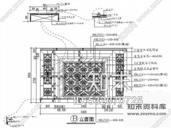 施工图哈尔滨特色欧式风格陶瓷专卖店装修图含实景cad施工图下载【ID:532070725】