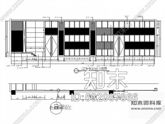 施工图372平方大会议室装修图含效果cad施工图下载【ID:532087866】