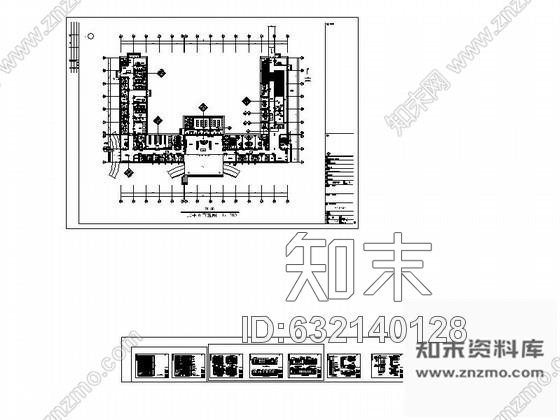 施工图医院放射科室内装修图cad施工图下载【ID:632140128】